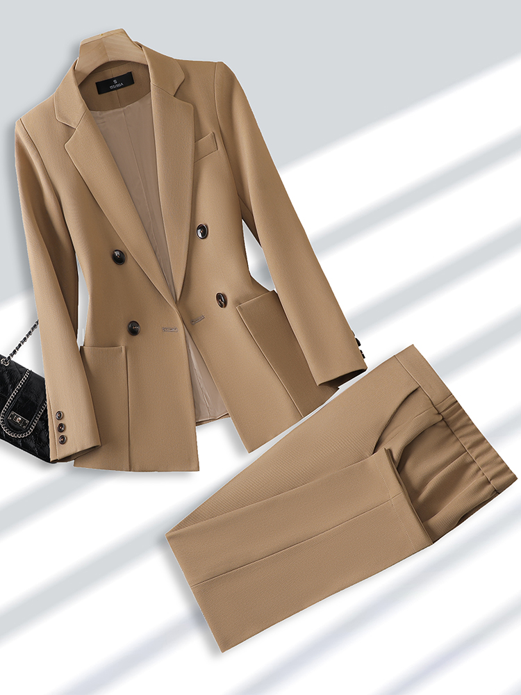 Women Formal Wear Shirts - Blazer e calças para mulheres, calça