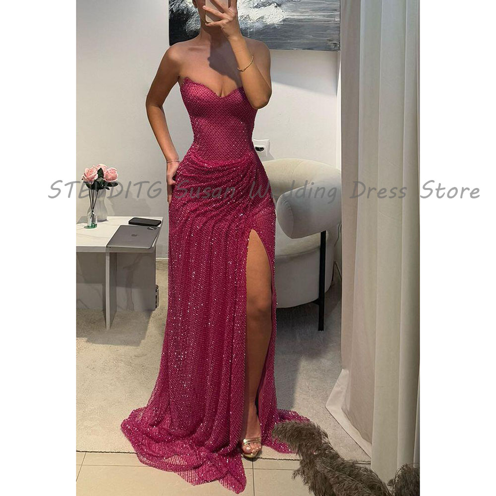 Formal Dress Female - Vestidos de noite requintados mulheres ventilação