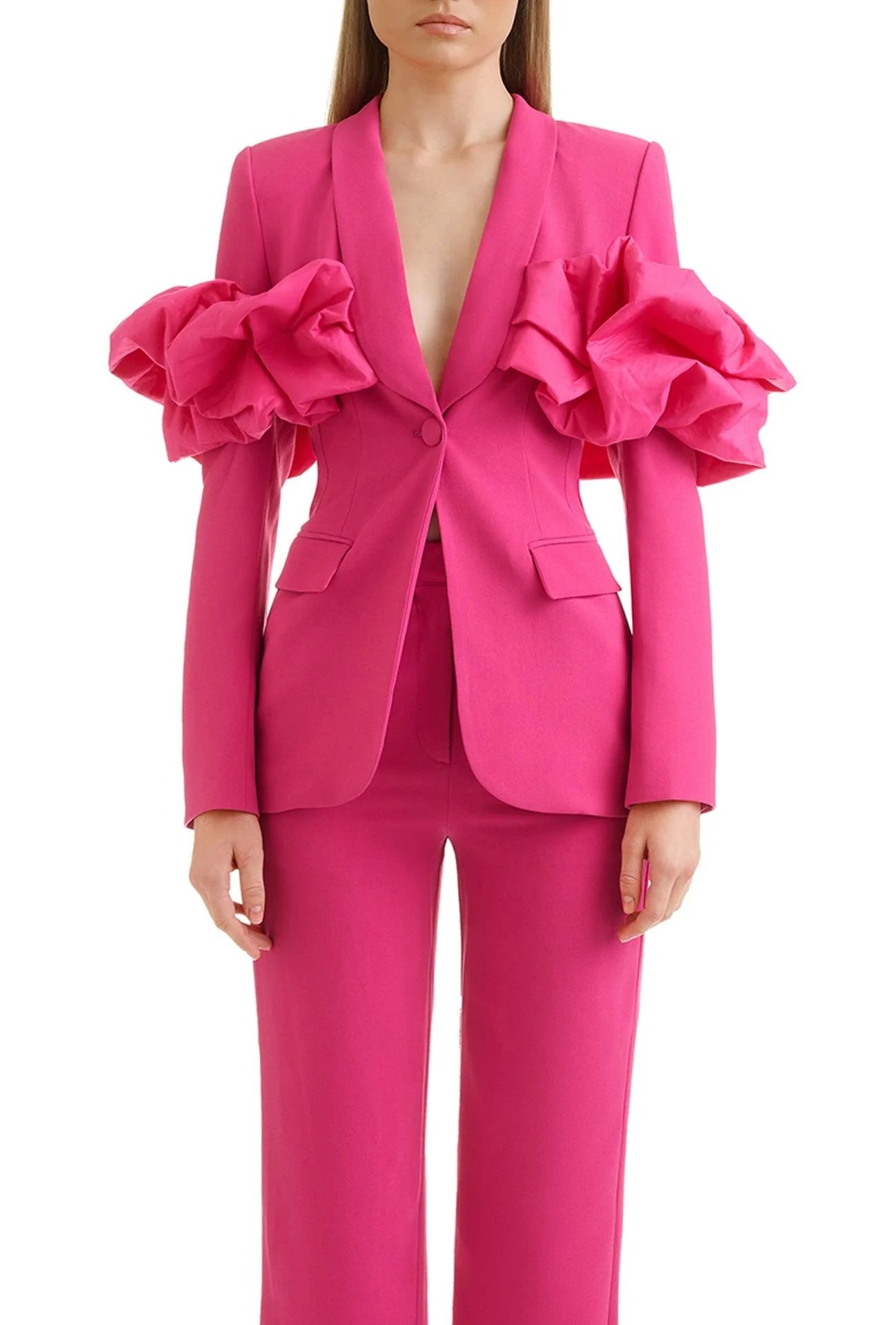 Formal Dress Female - Vestidos femininos elegantes, com um botão,