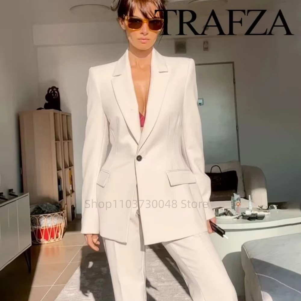 Women Formal Wear Blazers - Conjunto de Blazer e Calças para