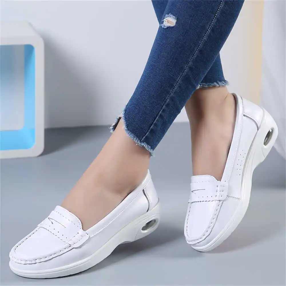 Sola grossa slipon branco form - Formal Women Daily Wear Slippers avaliação e preço