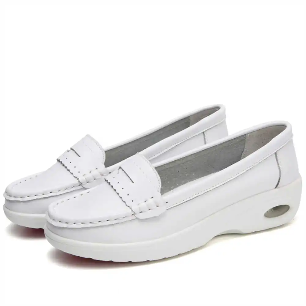 Sola grossa slipon branco form - Formal Women Daily Wear Slippers avaliação e preço