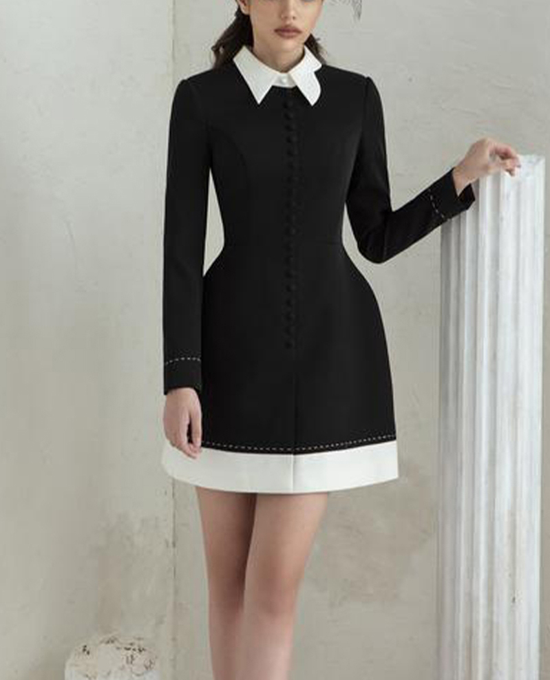 Alfaiate pequeno vestido preto - Formal Dress Female avaliação e preço