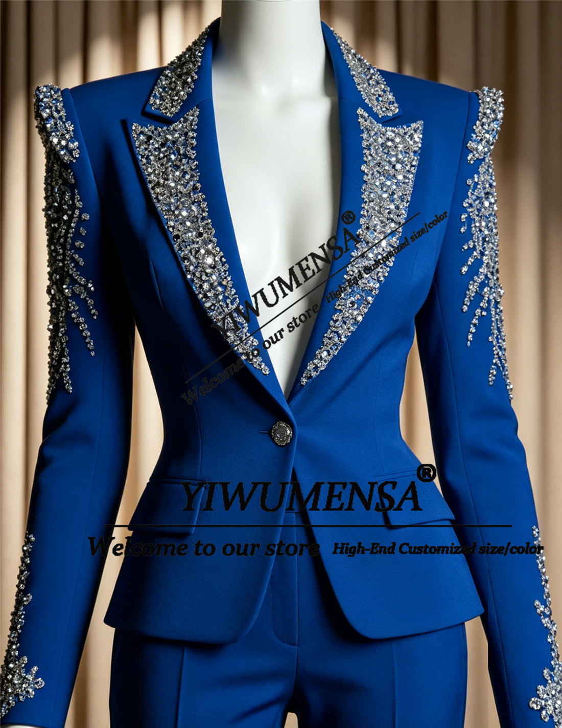 Conjuntos de Luxo Femininos de - Women Formal Wear For Party avaliação e preço