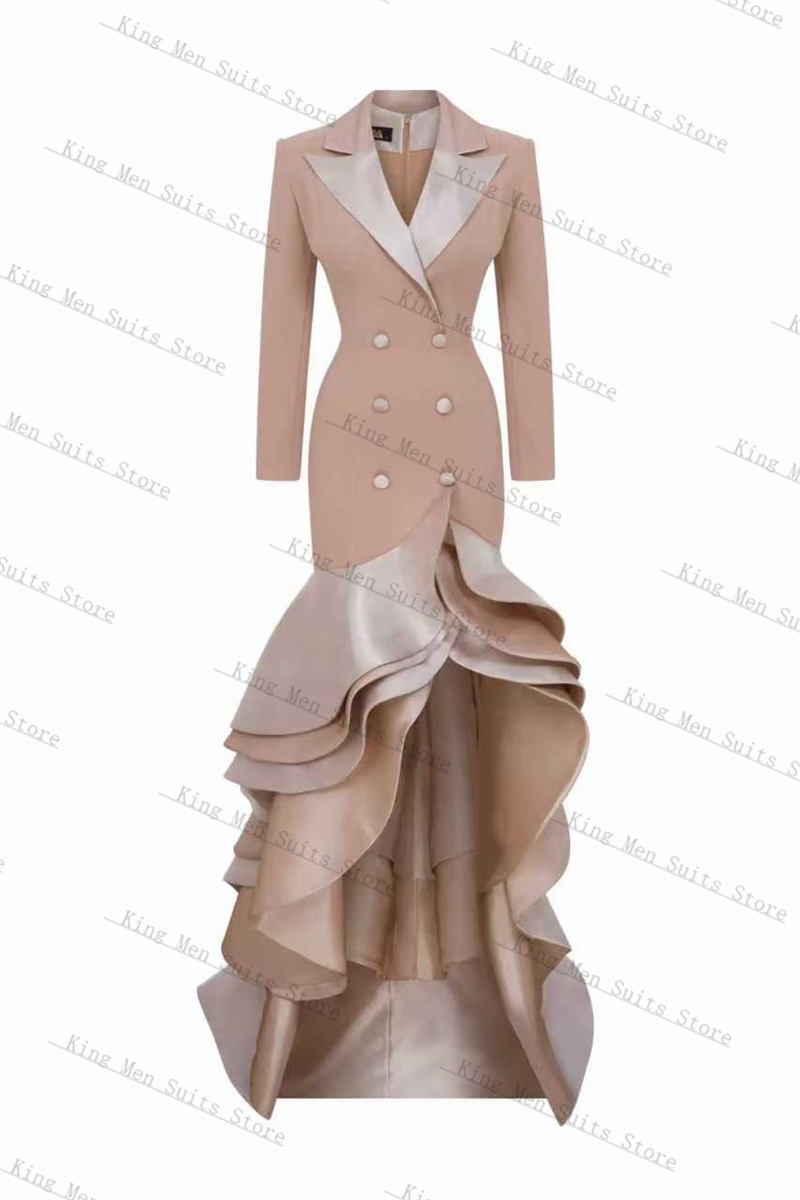 Champagne feminino ternos 1 pe - Women'S Formal Wear Tuxedo avaliação e preço