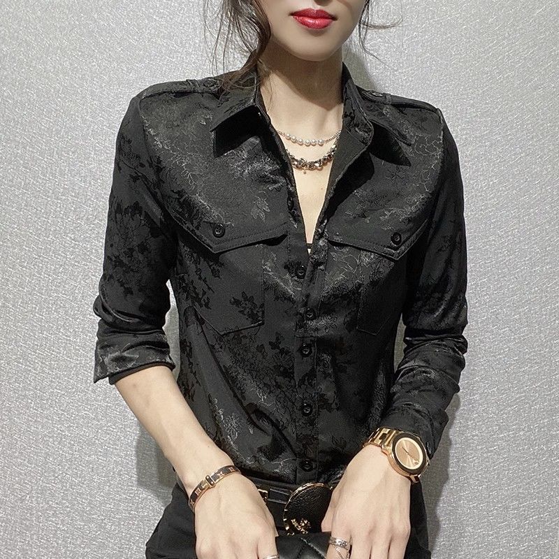 Blusa completa de manga compri - Women Formal Wear Shirts avaliação e preço