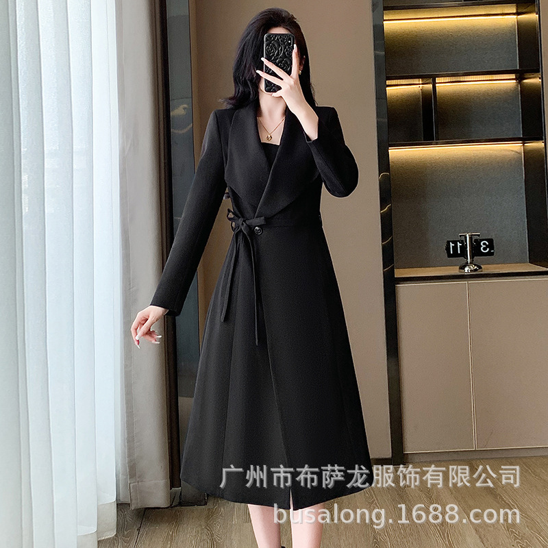 Novo Casaco Trench Feminino Ou - Women Formal Wear Shirts avaliação e preço