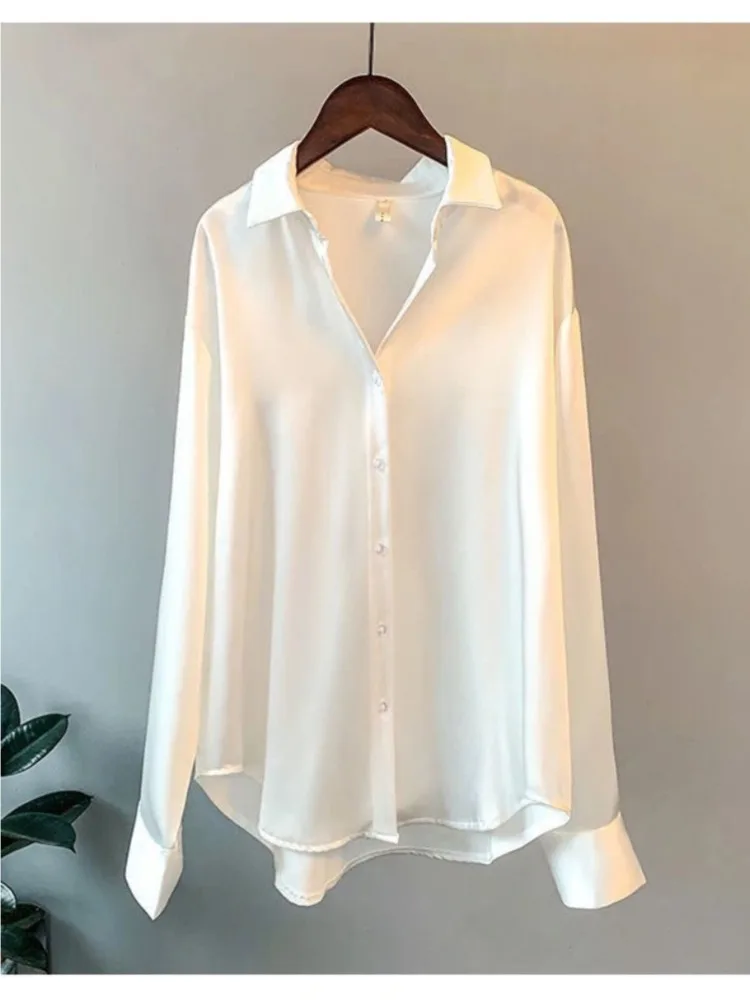 Plus size casual camisa de sed - Women'S Formal Wear Blouse avaliação e preço