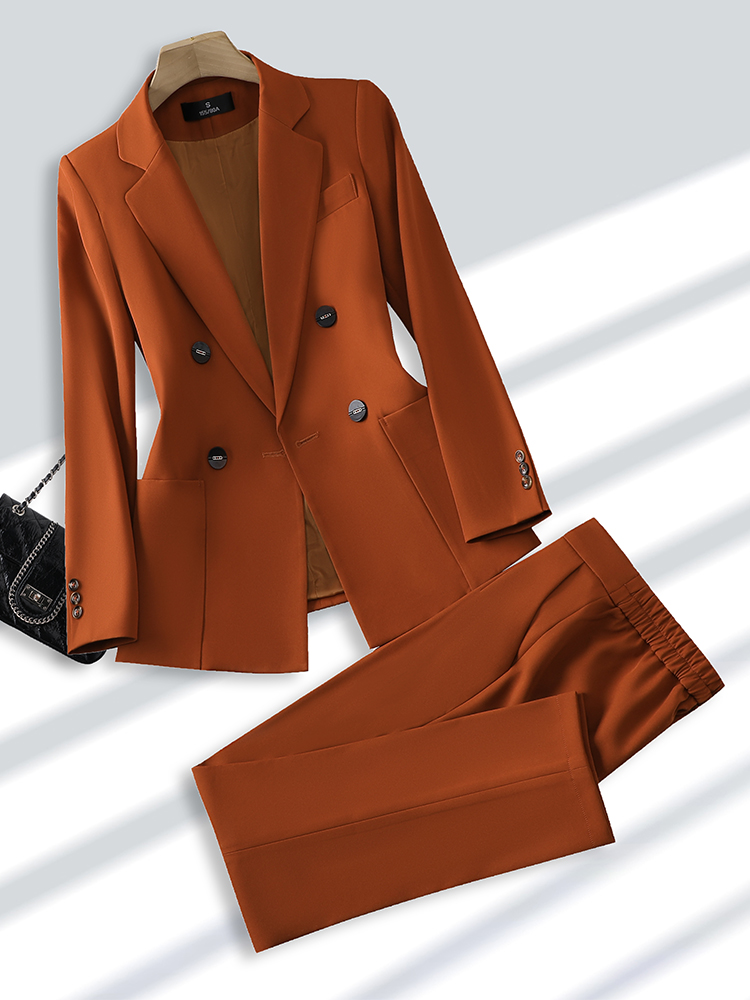 Blazer e calças para mulheres, - Women Formal Wear Shirts avaliação e preço