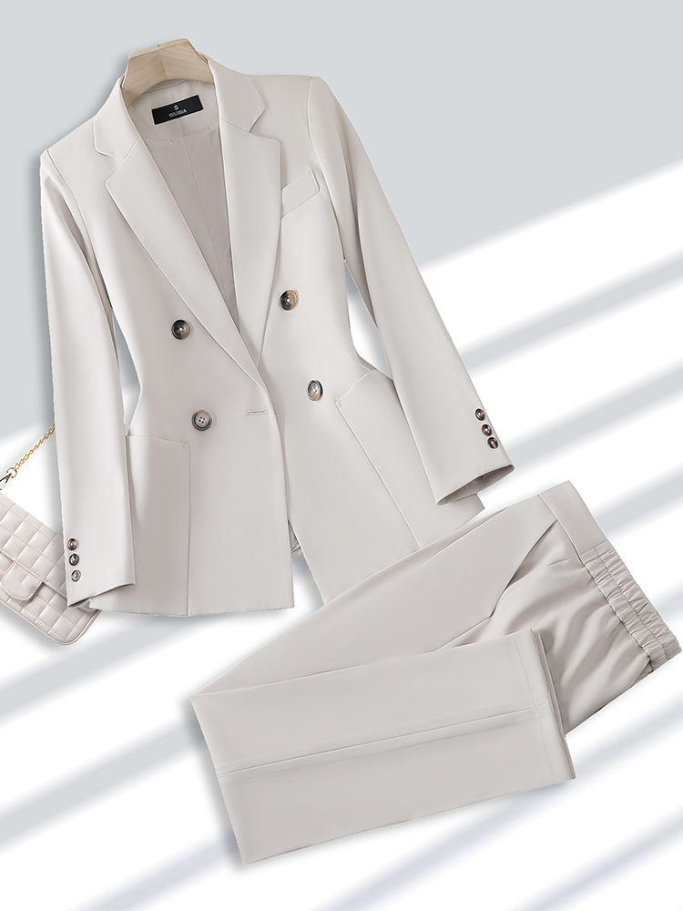 Blazer e calças para mulheres, - Women Formal Wear Shirts avaliação e preço