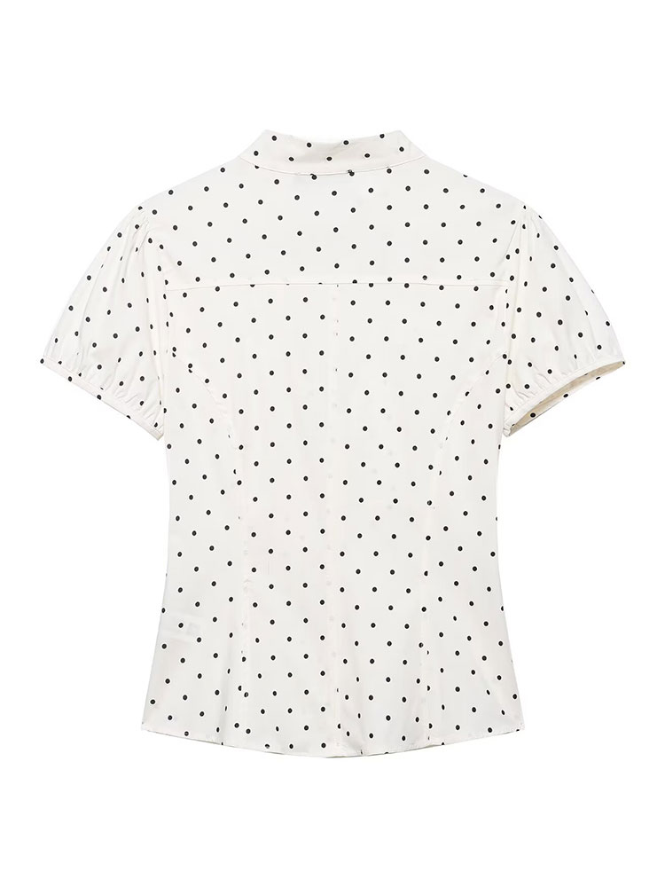 Camisa Branca Vintage Retro pa - Women'S Formal Evening Wear Tops avaliação e preço