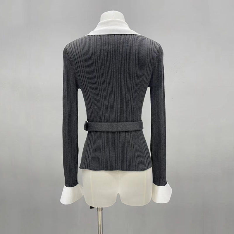 Cardigã feminino de malha com  - Women'S Formal Wear Cardigan avaliação e preço