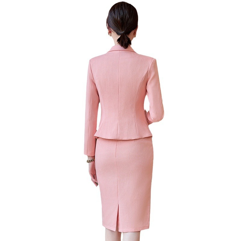 Elegante terno de saia formal  - Women Formal Wear Shirts avaliação e preço