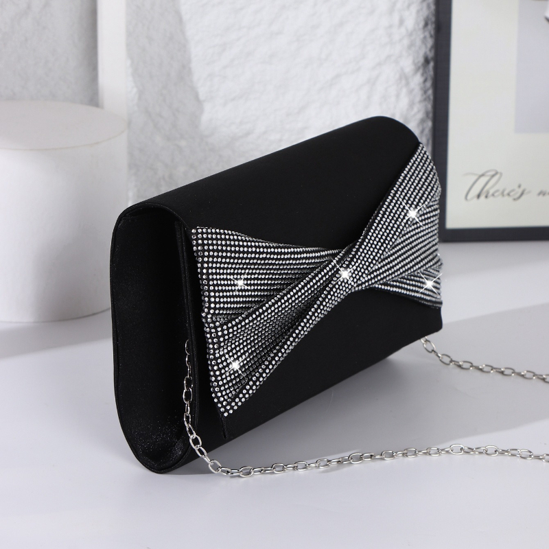 Bolsas de Noite Pretas Quadrad - Formal Dress Female avaliação e preço