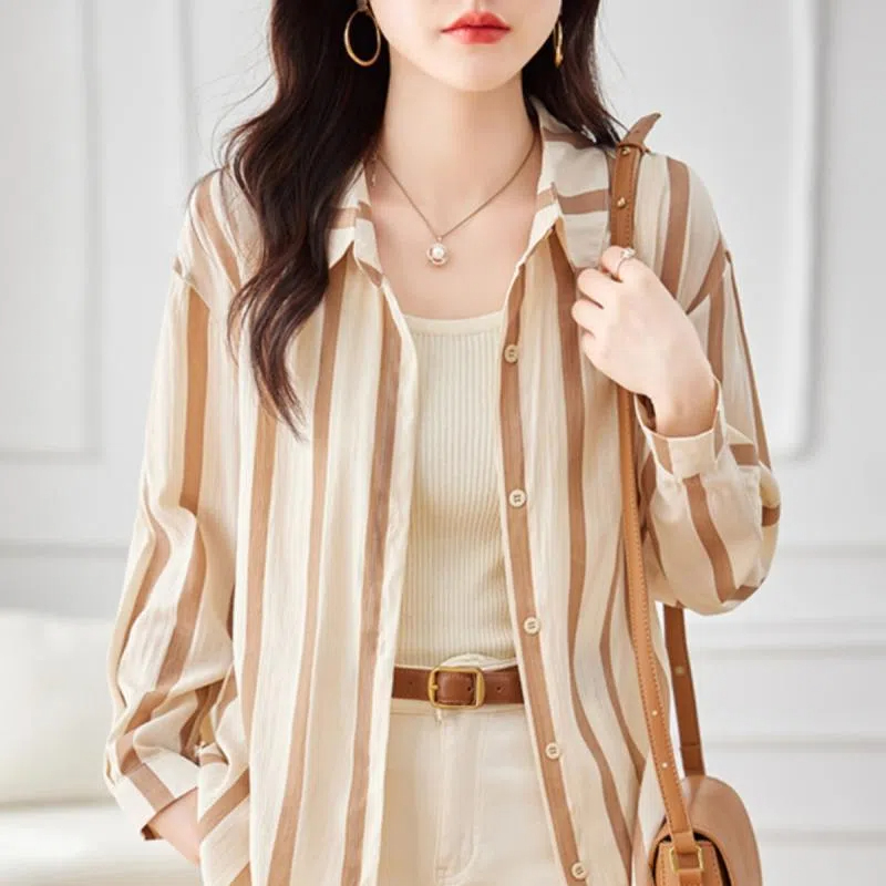 Camisa de manga comprida listr - Women Formal Wear Shirts avaliação e preço