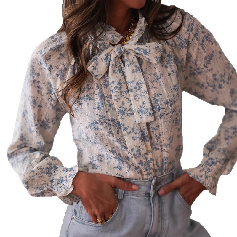 Blusa Feminina de Manga Longa  - Women'S Formal Evening Wear Tops avaliação e preço