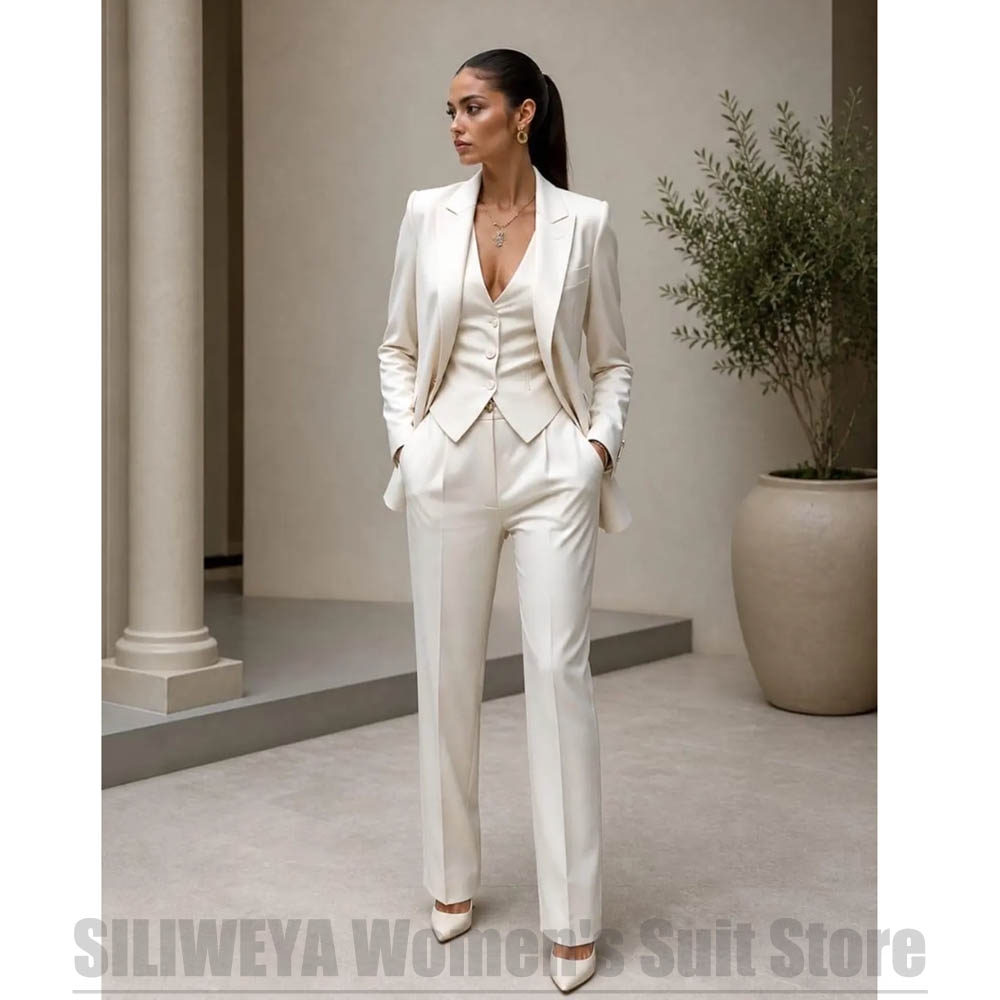 Conjunto feminino de 3 peças,  - Women Formal Wear Shirts avaliação e preço